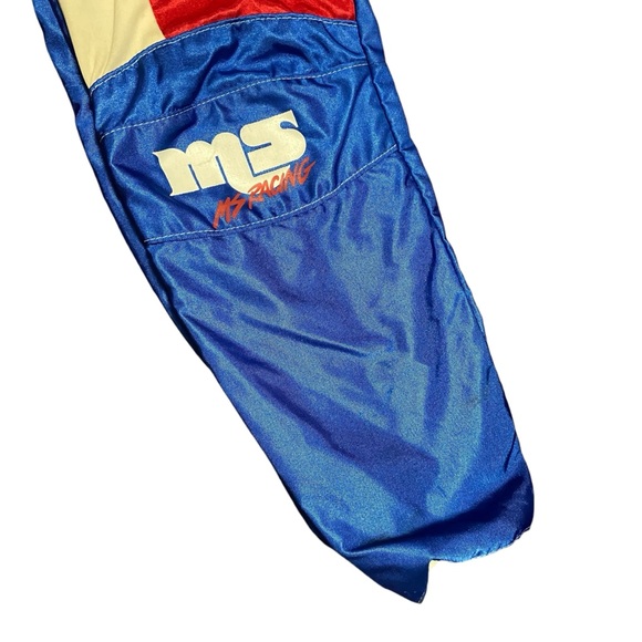 Vintage MS Racing Honda Motorcross BMX Supercross Pants Made In USA Red - Picture 4 of 14